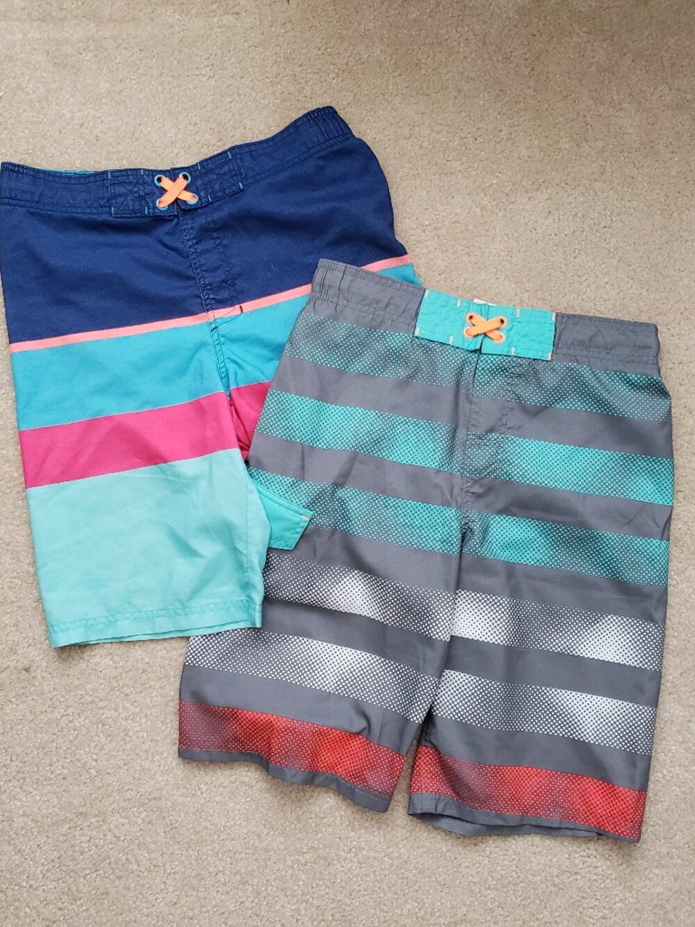 Cat & Jack boys L / XL swim trunk shorts beach pool summer